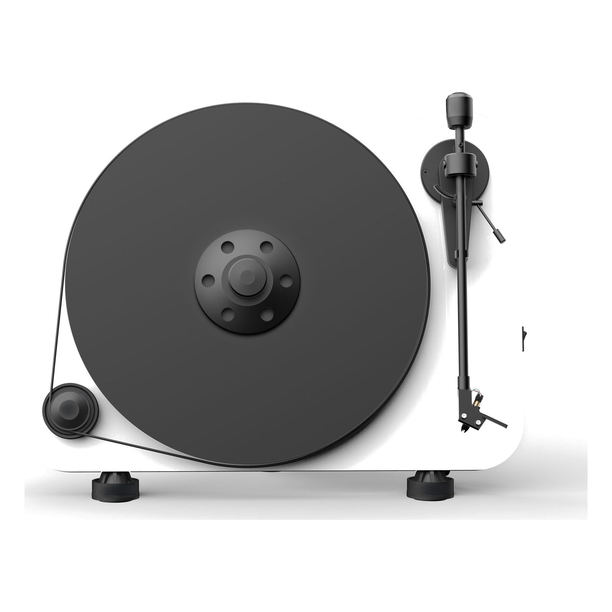 Pro-Ject VT-E BT R Vertical Turntable with Bluetooth and Ortofon OM5e White