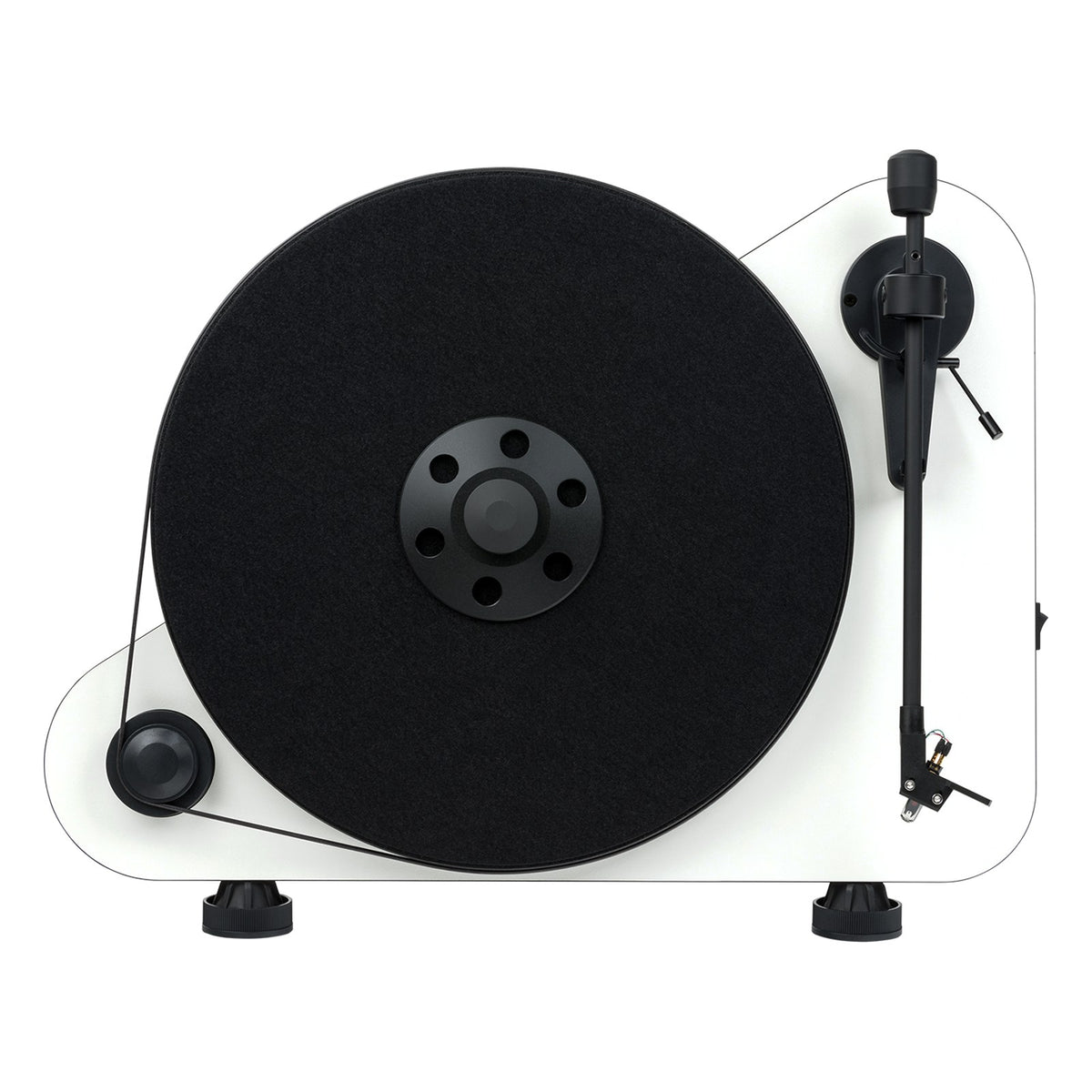 Pro-Ject VT-E R Vertical Turntable with Ortofon OM5e White