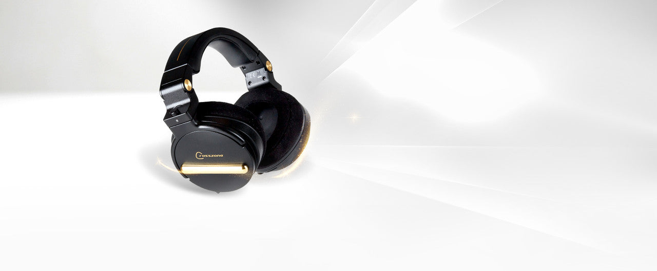 Crosszone CZ-10 (Like New) Enhanced - Real Sound Closed Dynamic Over-Ear Headphones