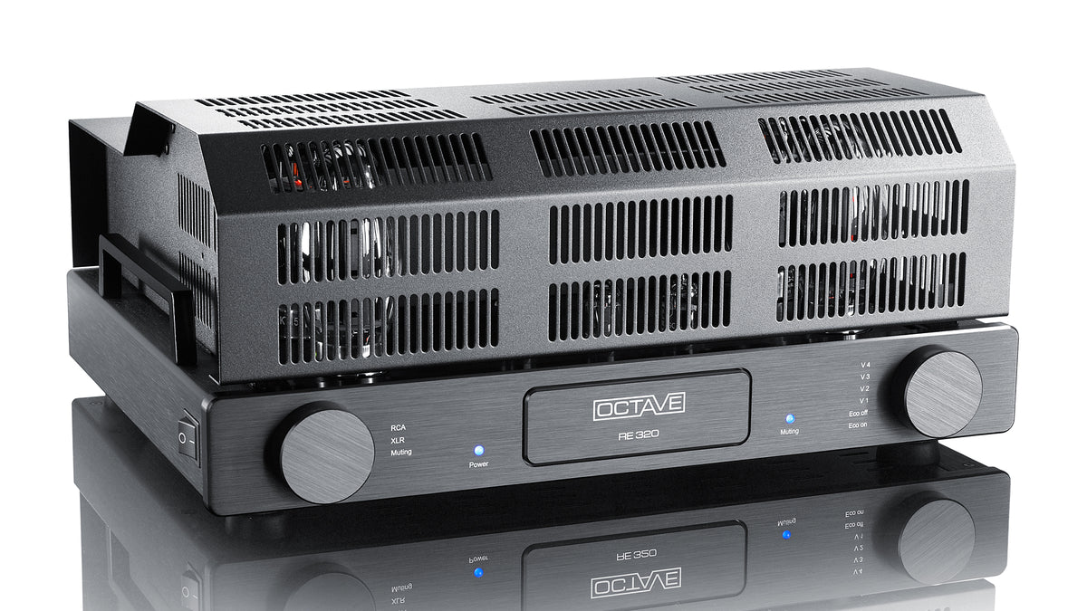 Octave RE 320 Stereo Tube Power Amplifier Black