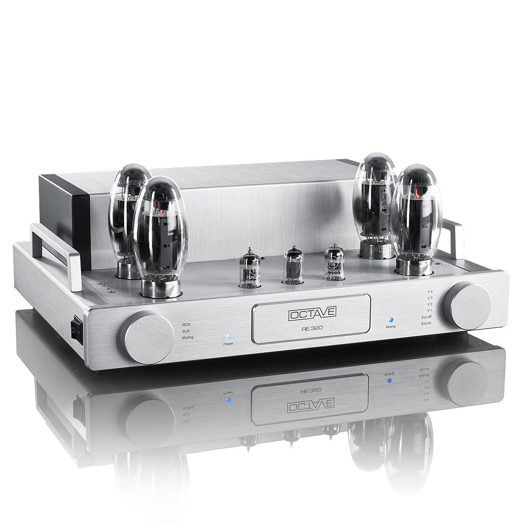 Octave RE 320 Stereo Tube Power Amplifier Silver