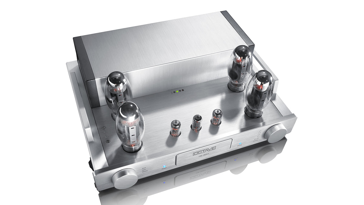 Octave RE 320 Stereo Tube Power Amplifier Silver