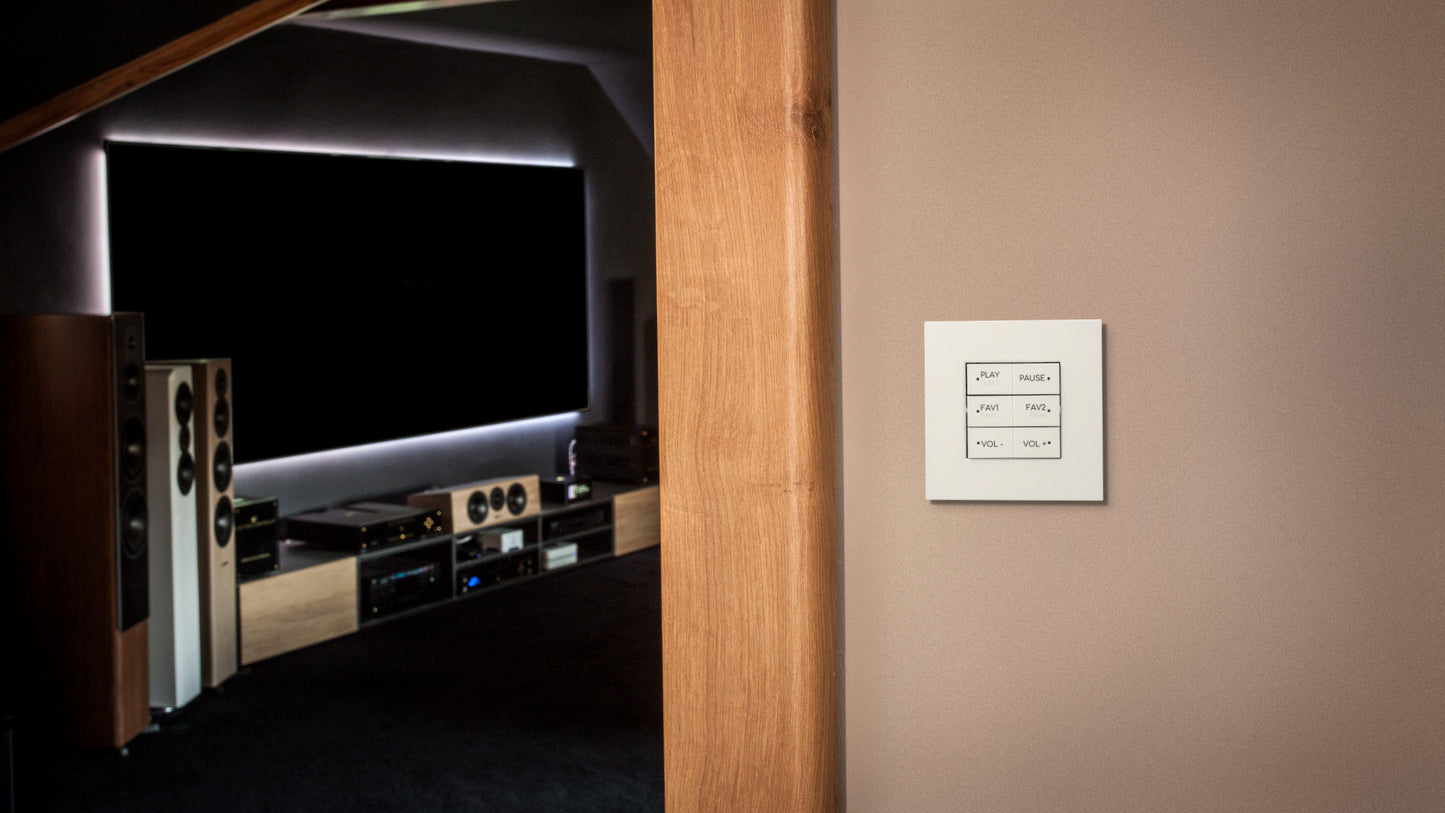 RECOsolution wall-mount controller for Bluesound