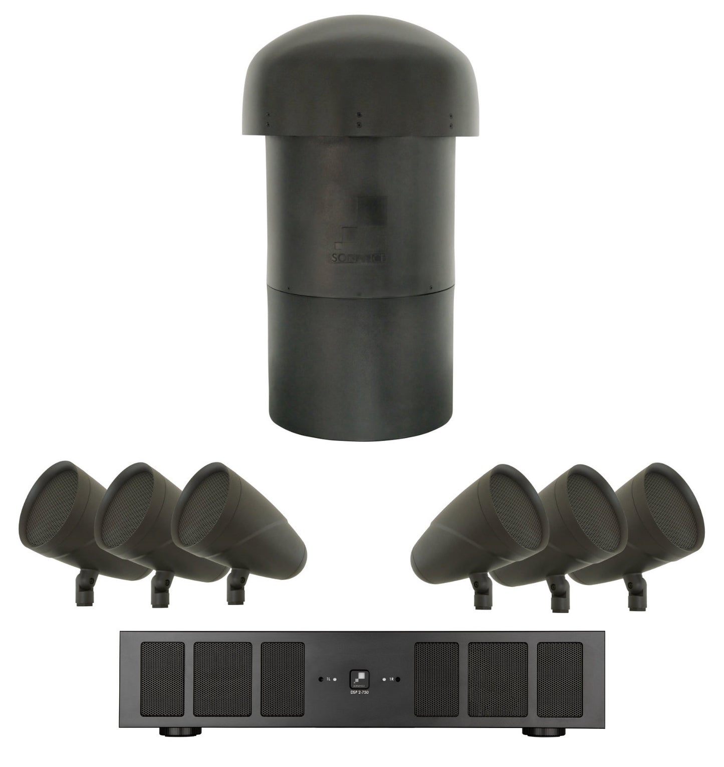 Sonance 6.1 Garden sound system with amplifier