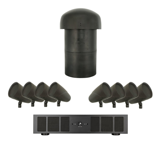 Sonance 8.1 Garden sound system with amplifier