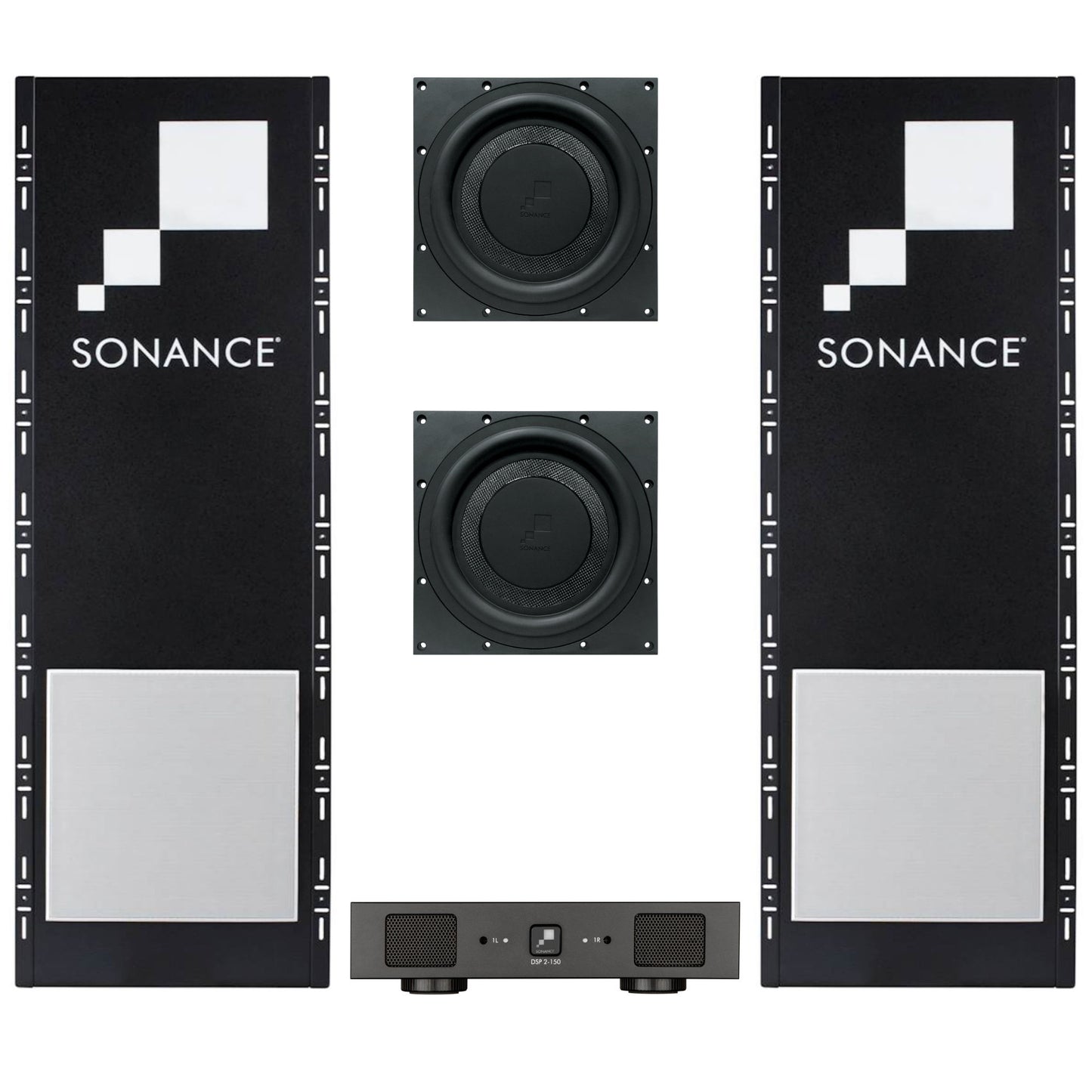 Sonance R10SUB KIT Set of subwoofers, cabinets and DSP amplifier