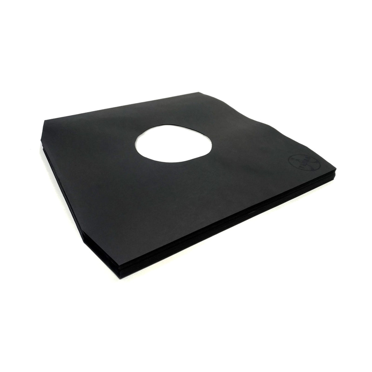 TESLA 12" LP Inner Sleeves Black 80g Angled (10 pcs)