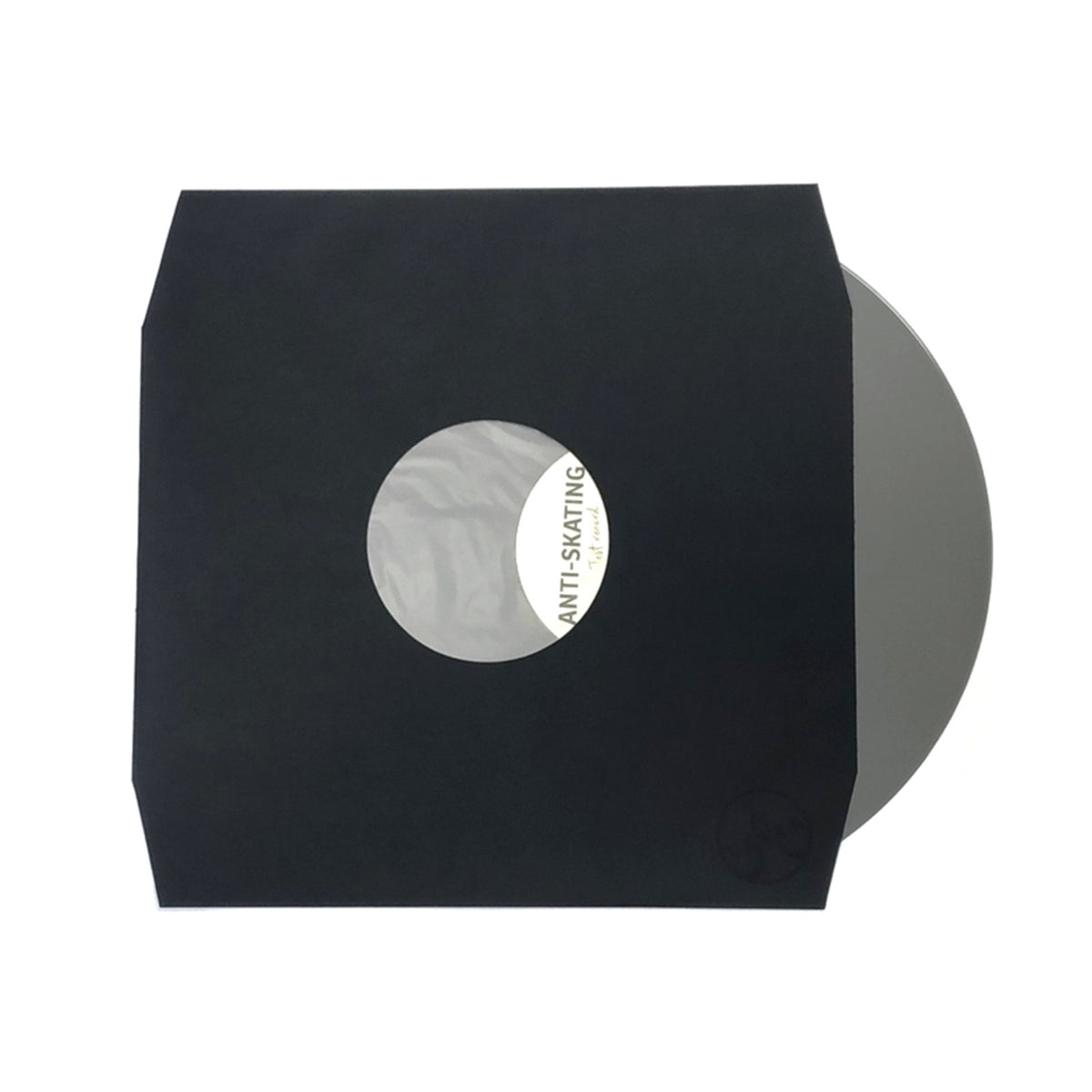 TESLA 12" LP Inner Sleeves Black 80g Angled (10 pcs)