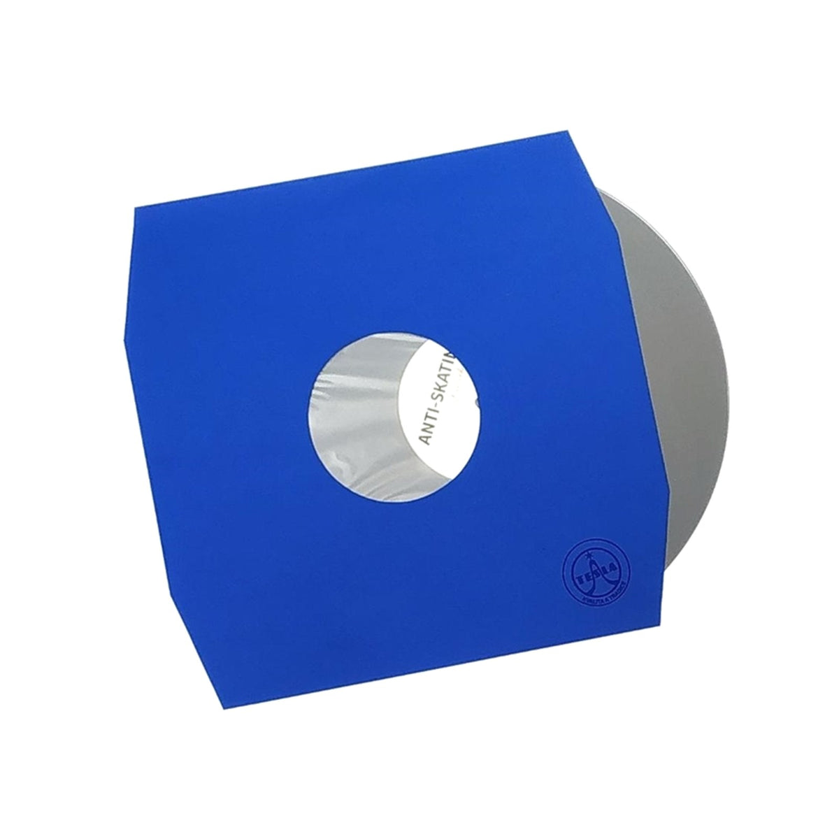 TESLA 12" LP Inner Sleeves Blue 80g Angled (10 pcs)