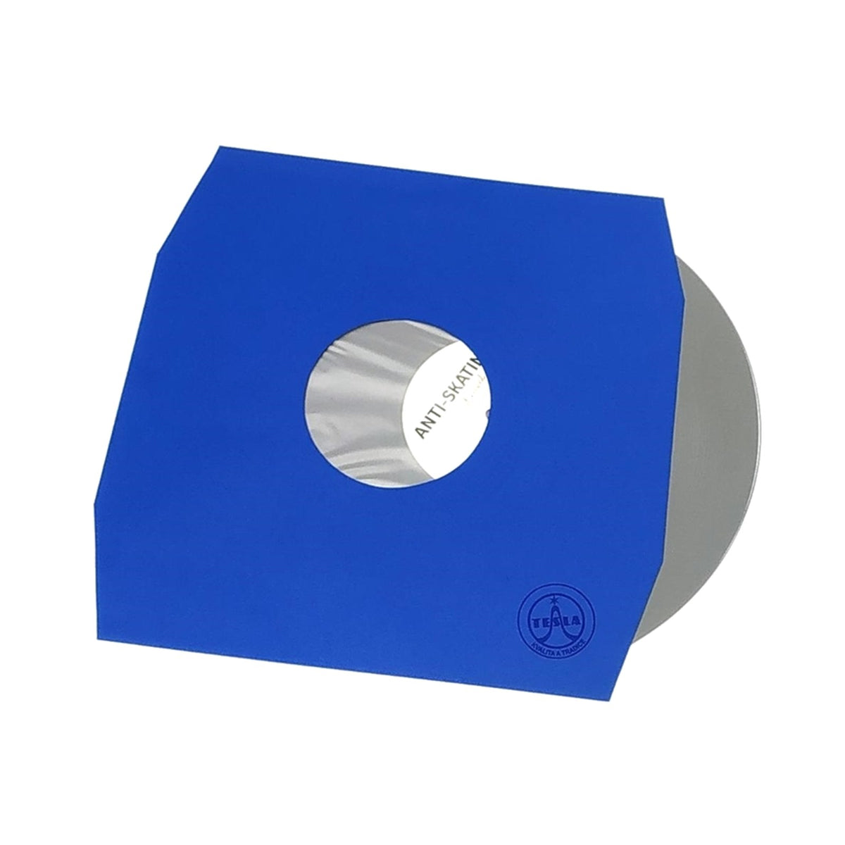 TESLA 12" LP Inner Sleeves Blue 80g Angled (10 pcs)
