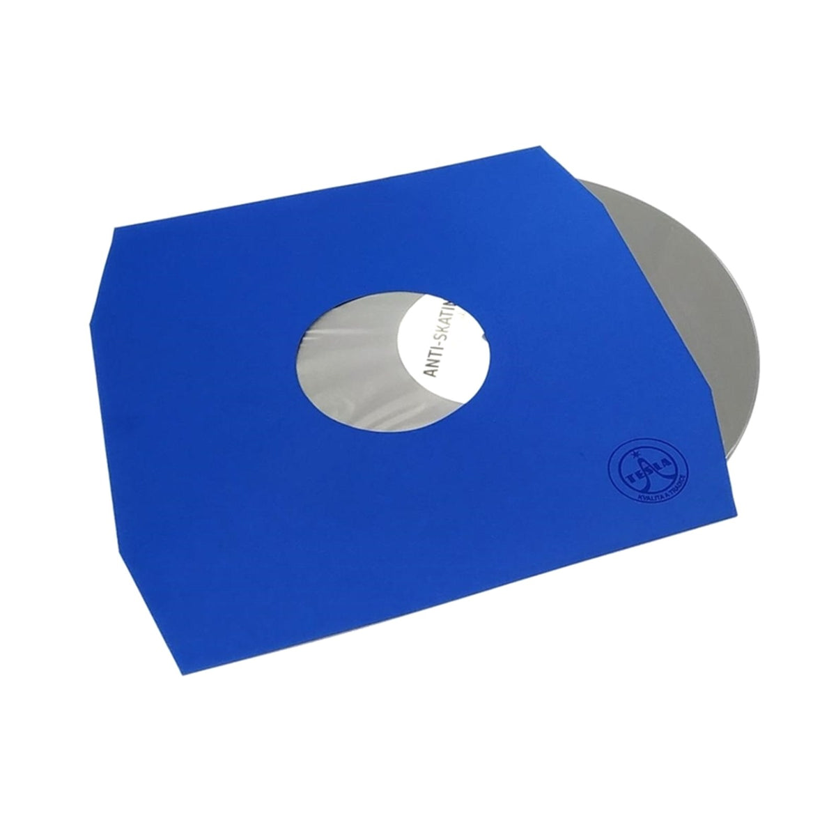 TESLA 12" LP Inner Sleeves Blue 80g Angled (10 pcs)