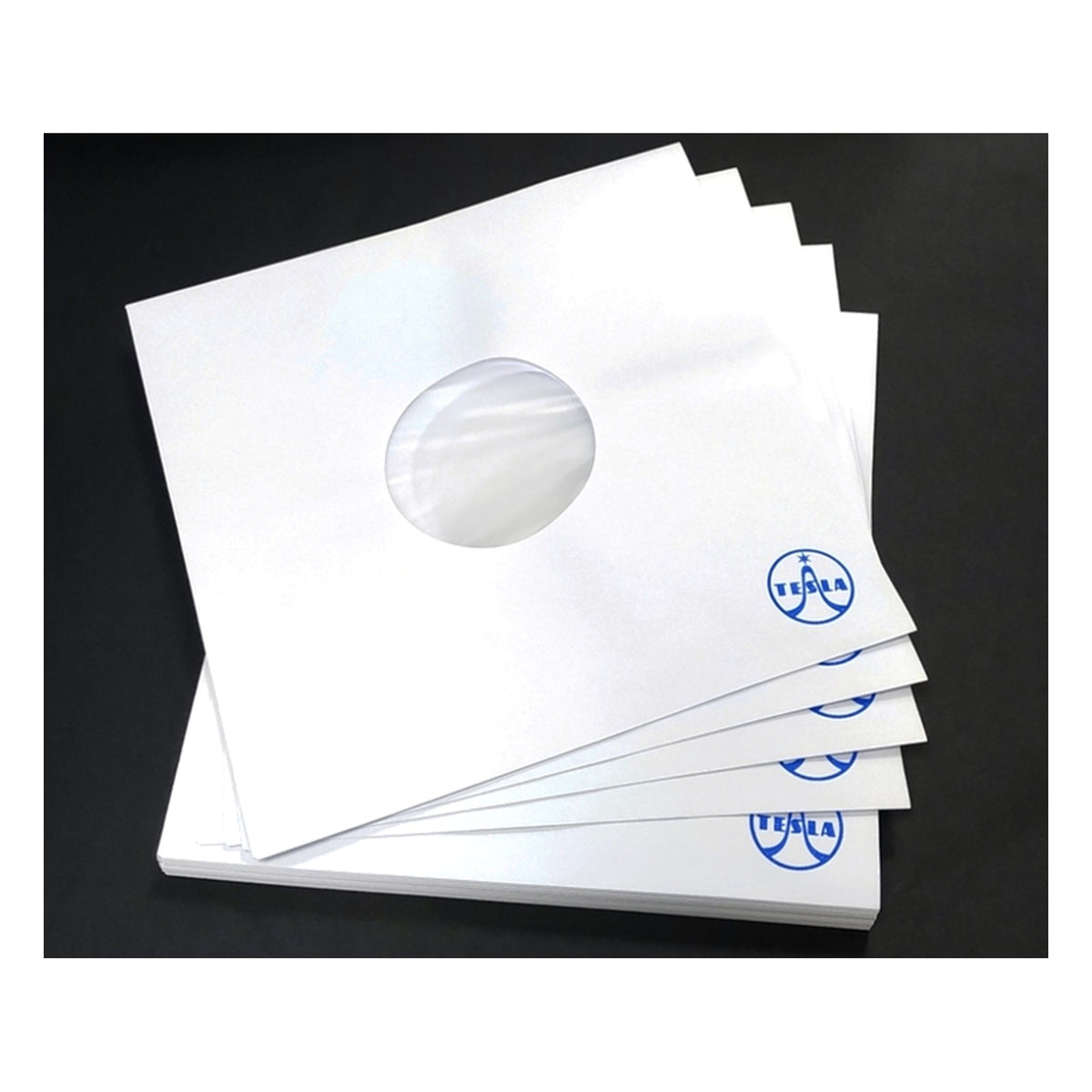 TESLA 12" LP Inner Sleeves White 90g (10 pcs)