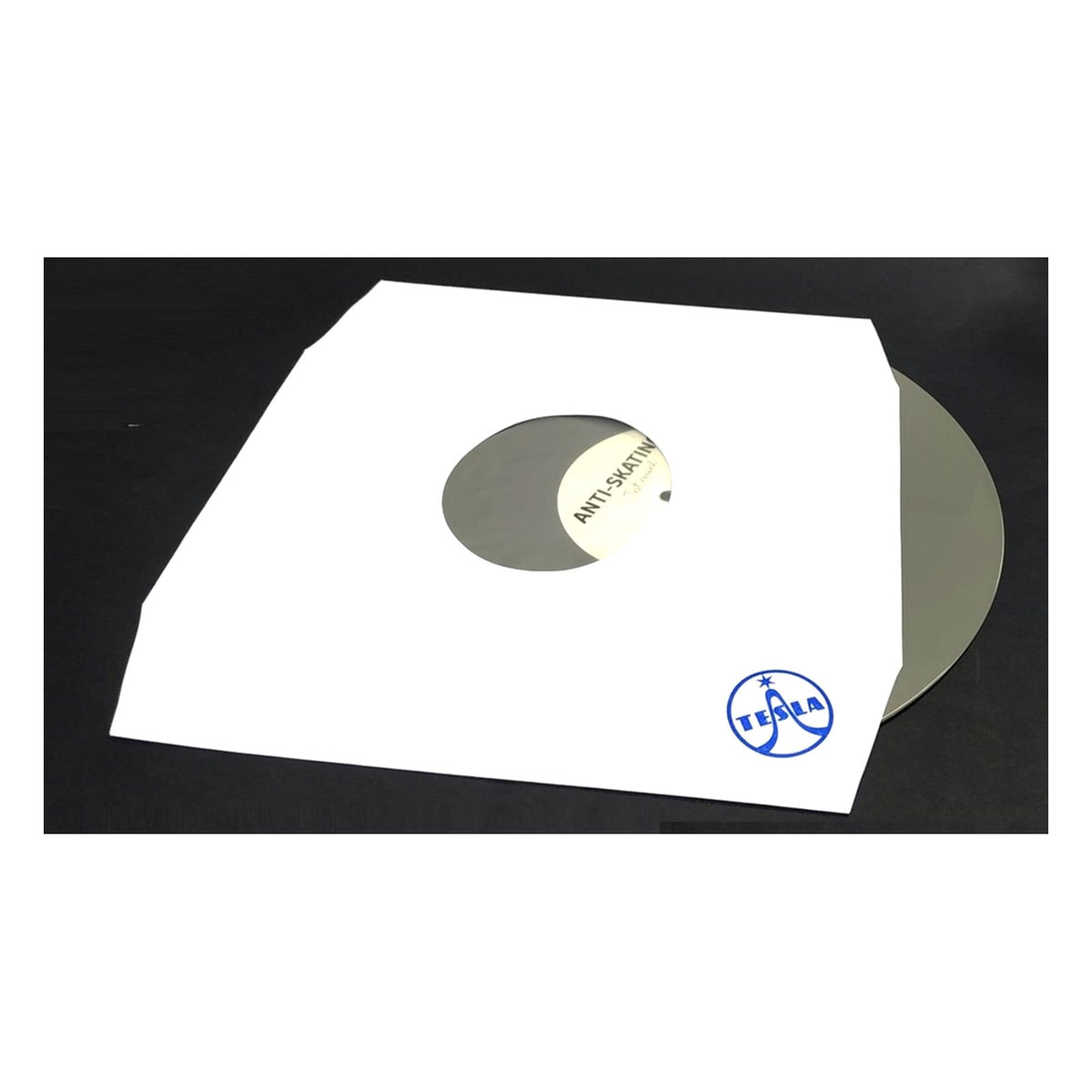 TESLA 12" LP Inner Sleeves White 90g Angled (10 pcs)