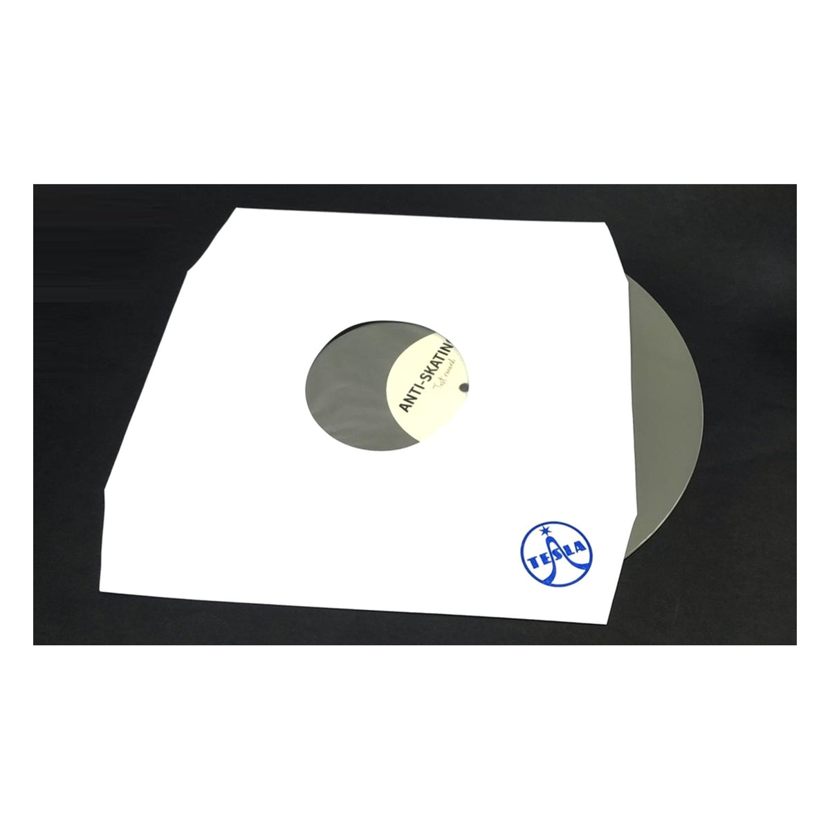 TESLA 12" LP Inner Sleeves White 90g Angled (10 pcs)