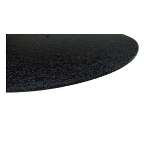 TESLA Antistatic Felt Slipmat Black