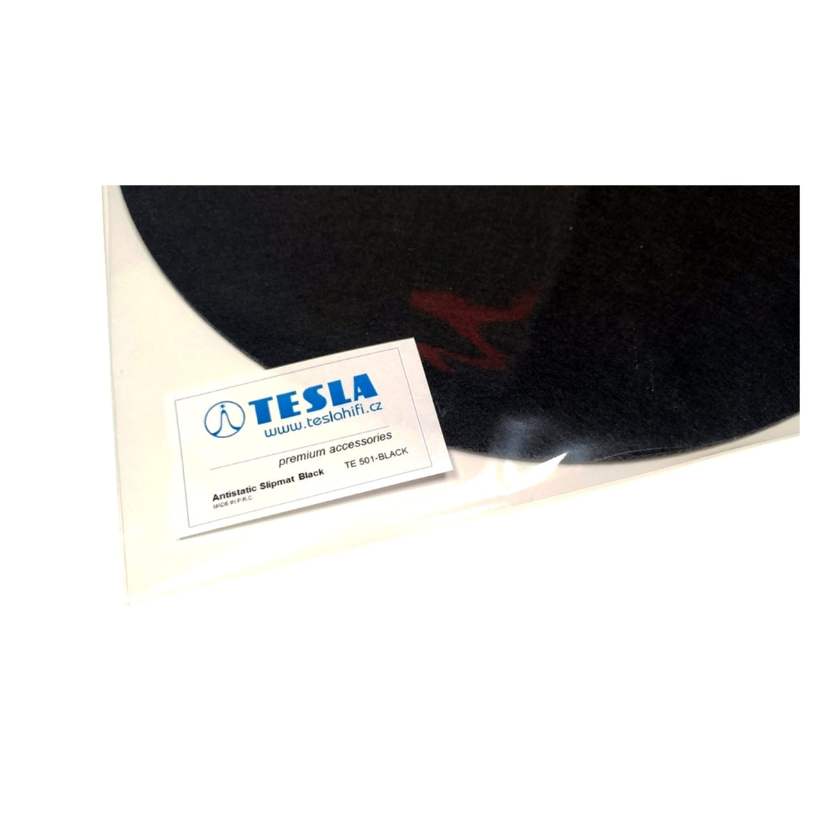 TESLA Antistatic Felt Slipmat Black