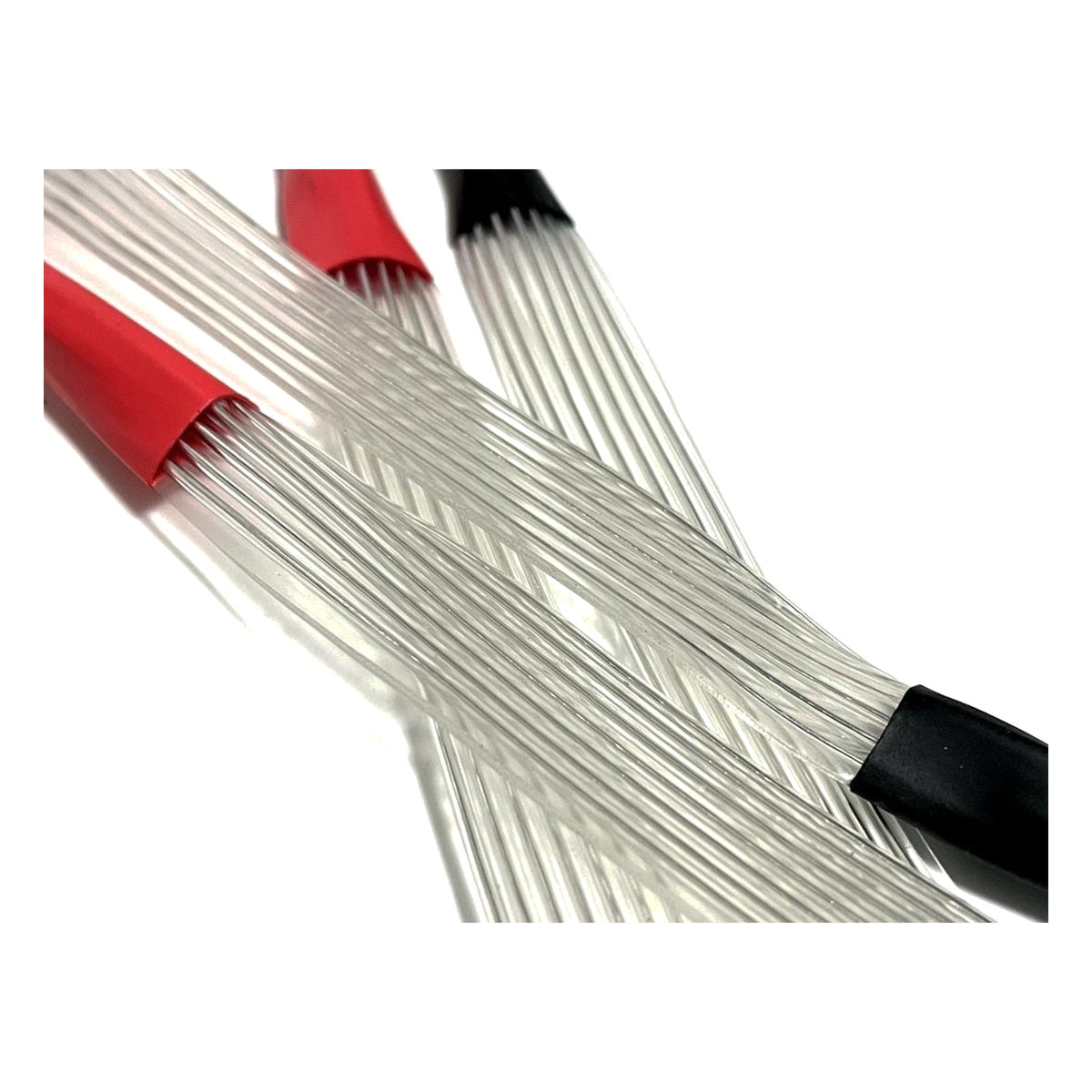 TESLA Bi-Wire Jumpers Silver Banana-Spade (Set of 4)