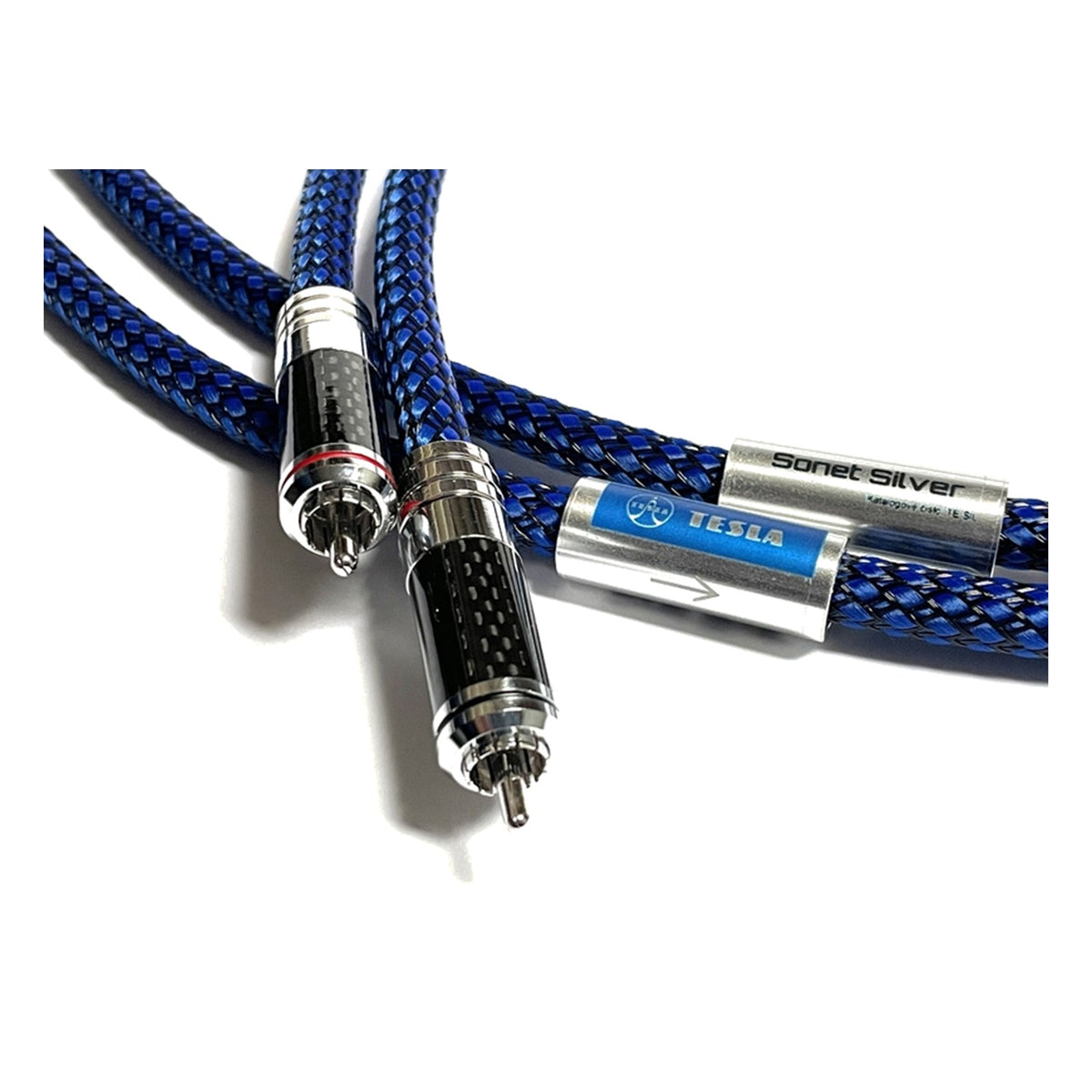 TESLA Sonet Silver RCA Interconnect 1.0 m (1 Pair)