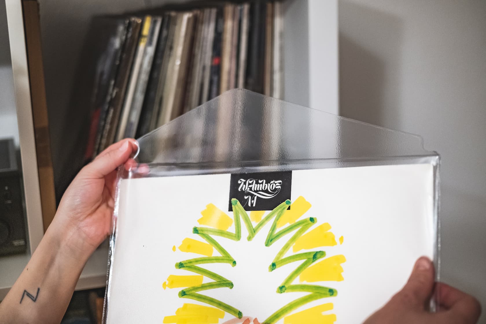 Audio Anatomy Outer Sleeves with Flap 50 Pack - lifestyle
