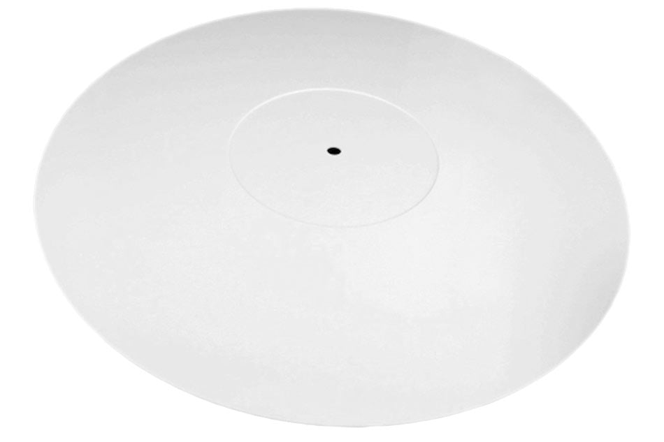 Tonar Pure White Perspex mat for turntables