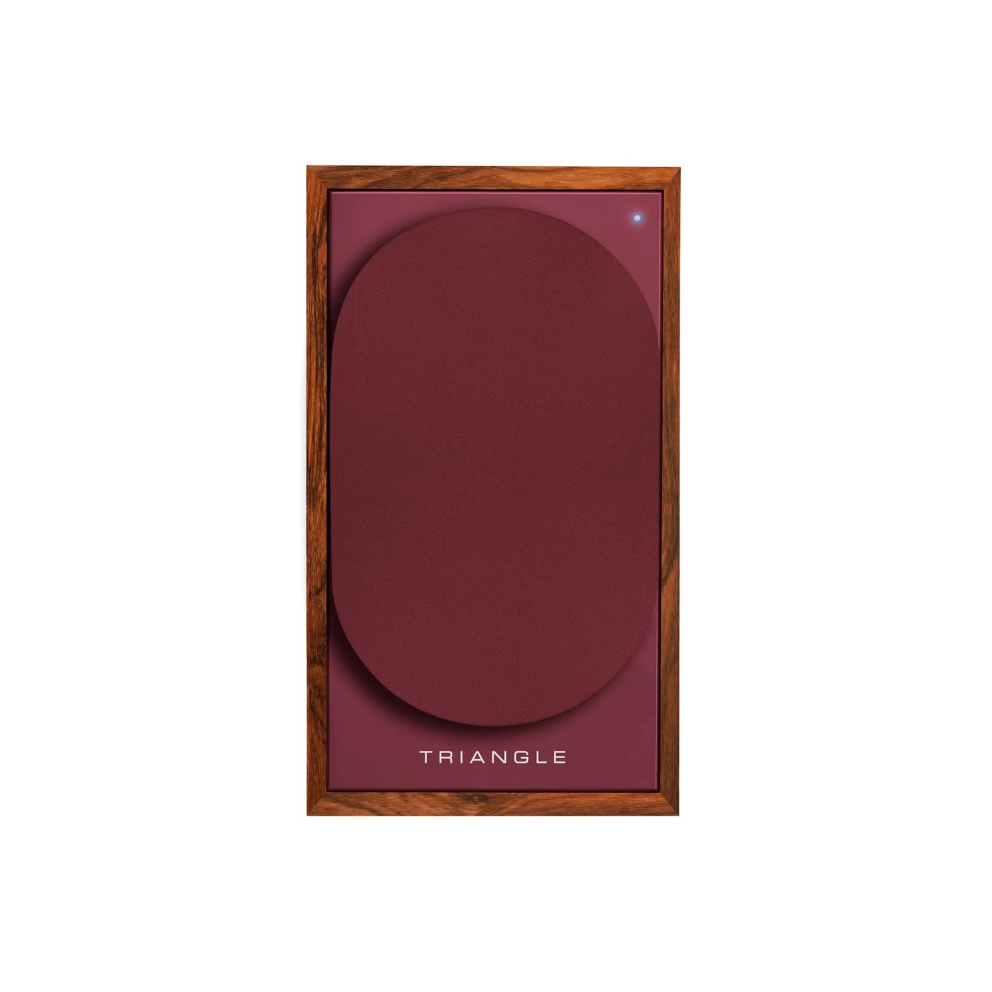 Triangle Borea BR02 Connect Burgundy speaker front view, grille off