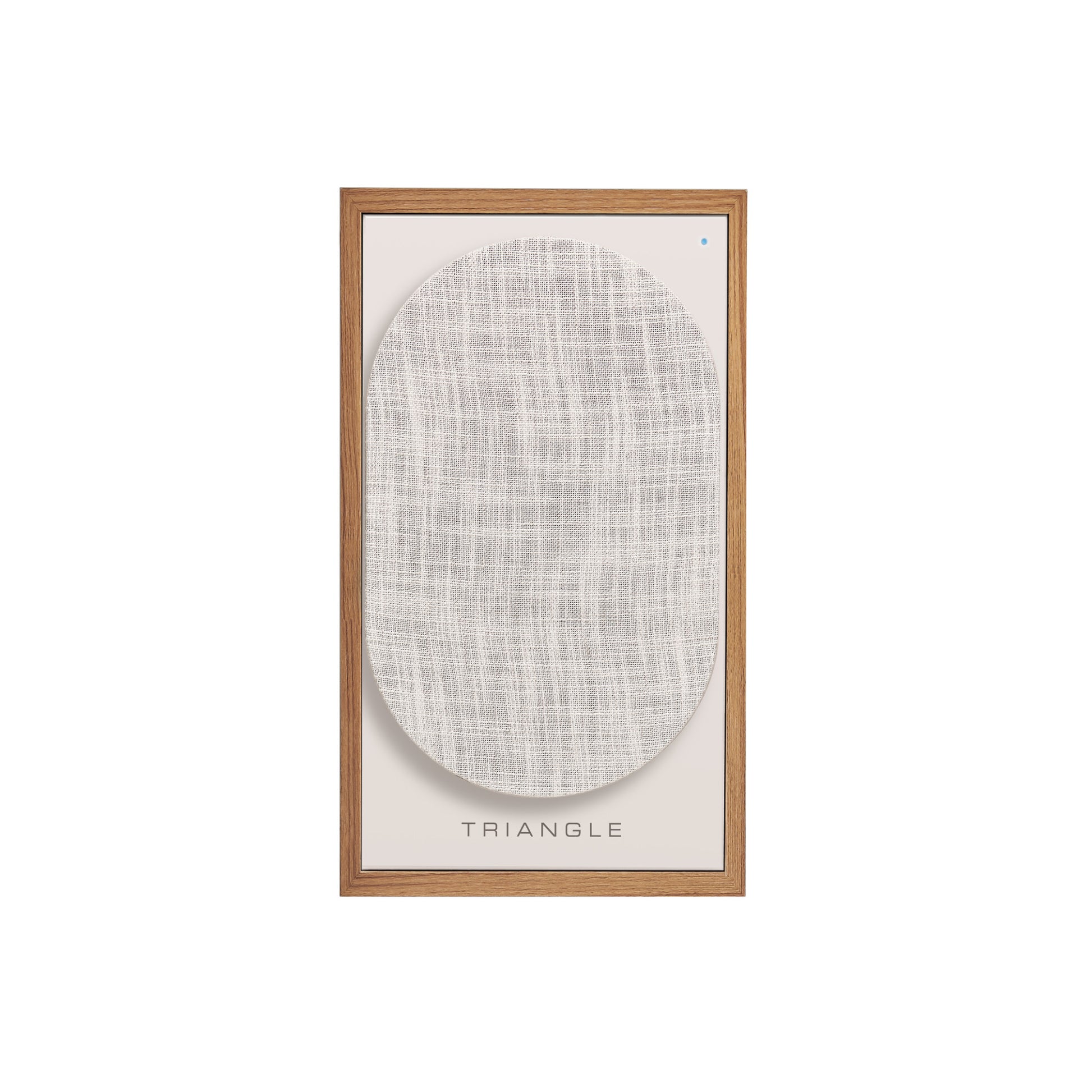Triangle Borea BR02 Connect Oak speaker front view, grille off