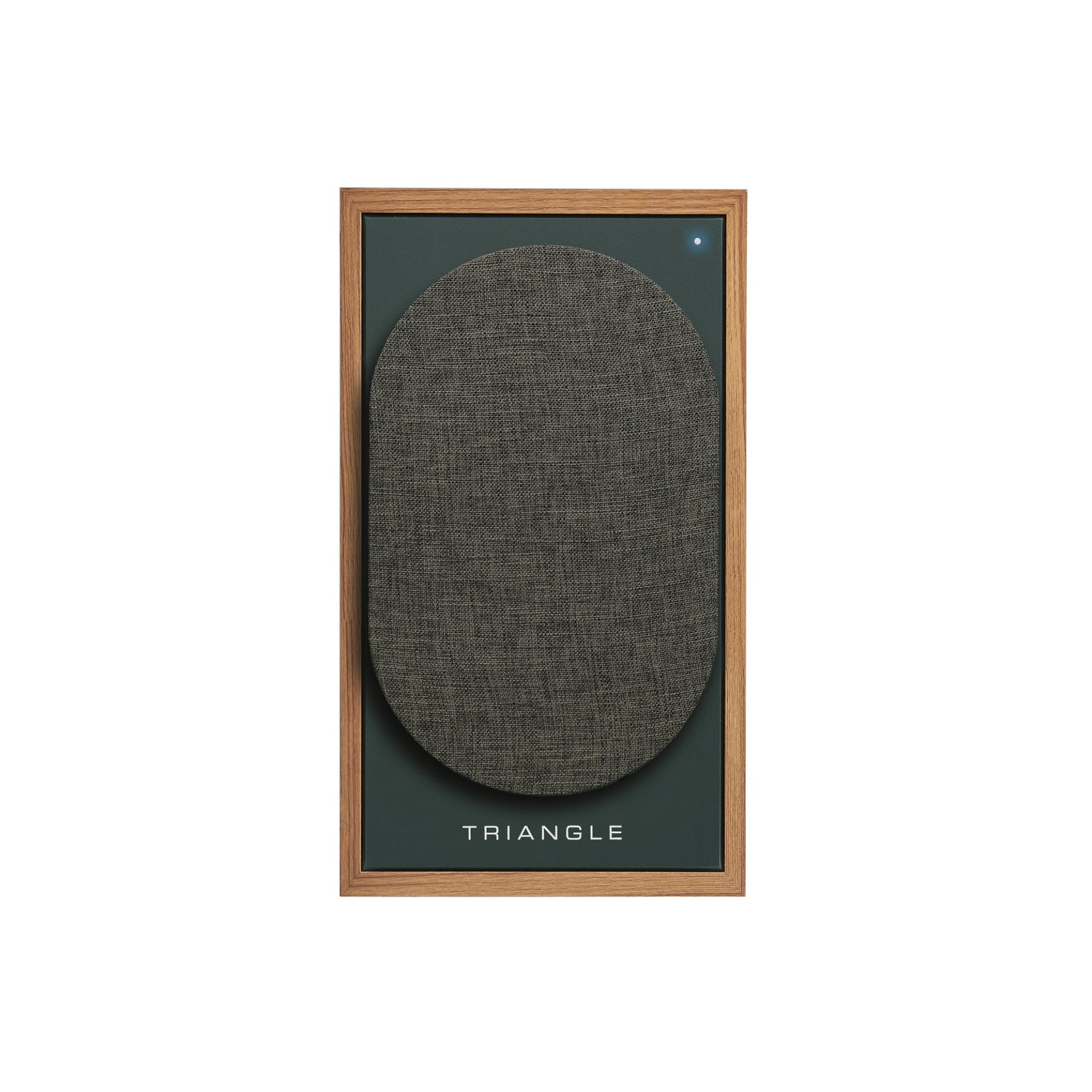 Triangle Borea BR02 Connect Green speaker front view, grille off