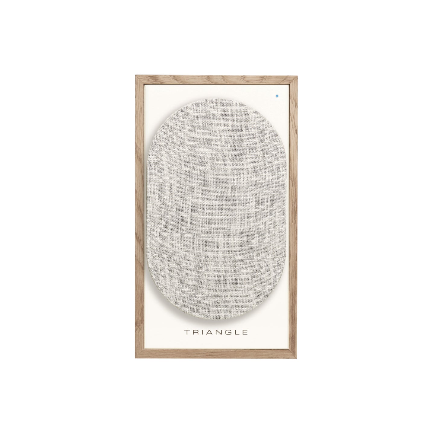 Triangle Borea BR02 Connect Light Oak speaker front view, grille off