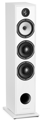 Triangle Borea BR08 White floorstanding speaker, front view