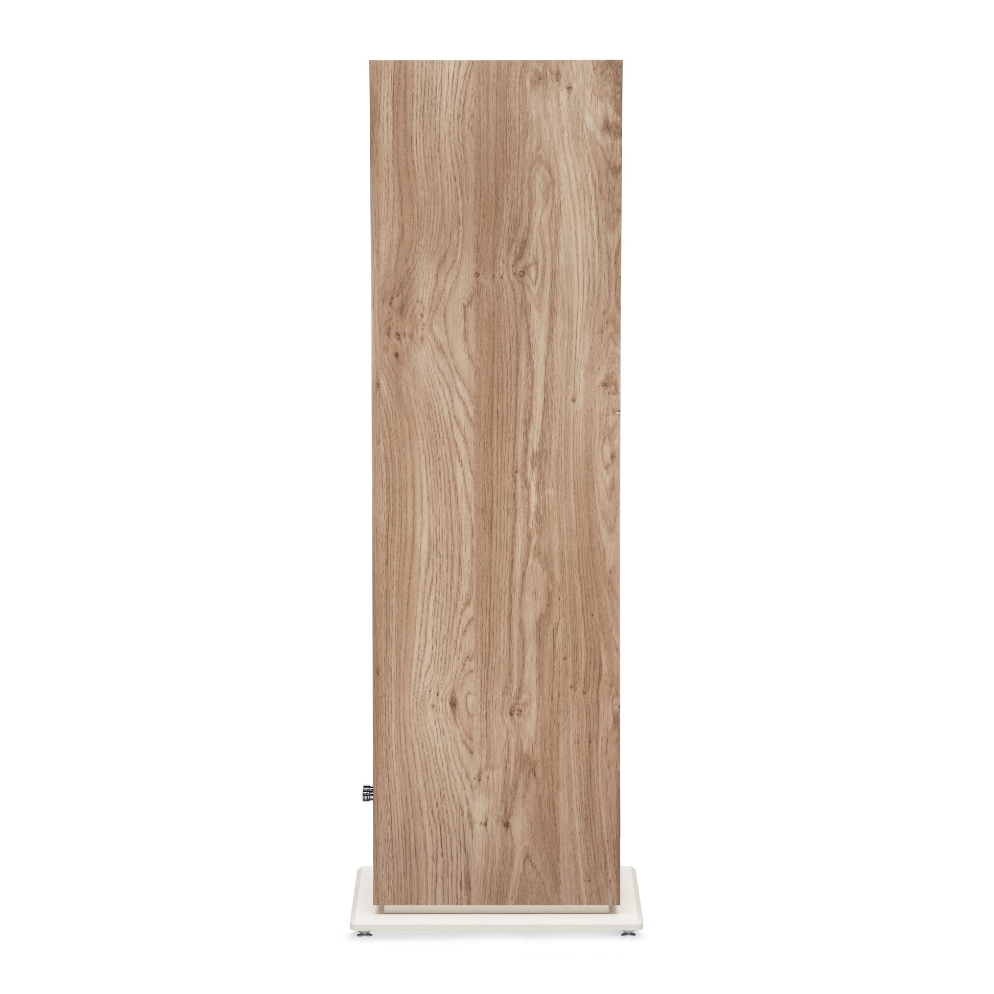 Triangle Borea BR08 Light Oak floorstanding speaker, side profile view