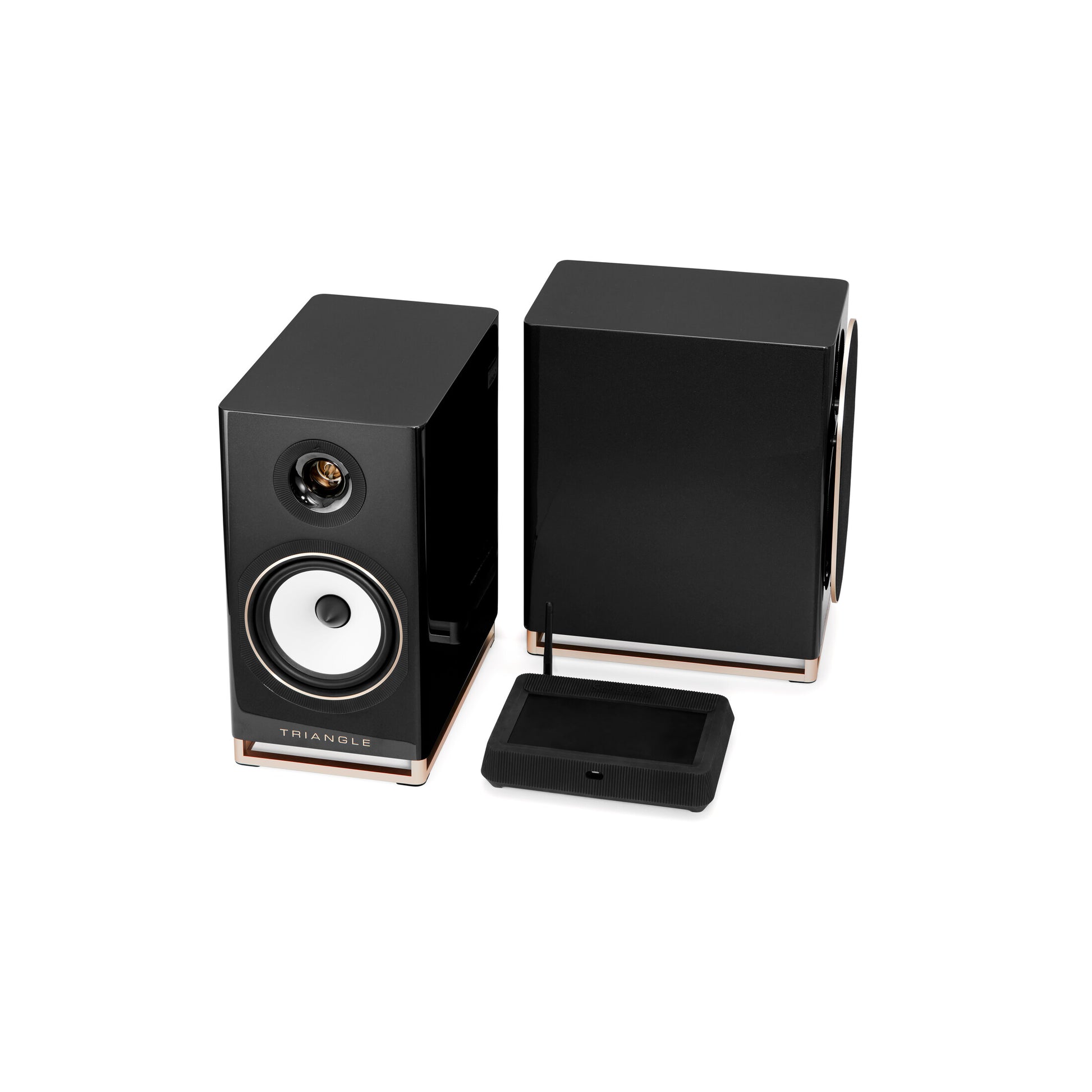 Triangle Capella 2 Space Black - pair with hub