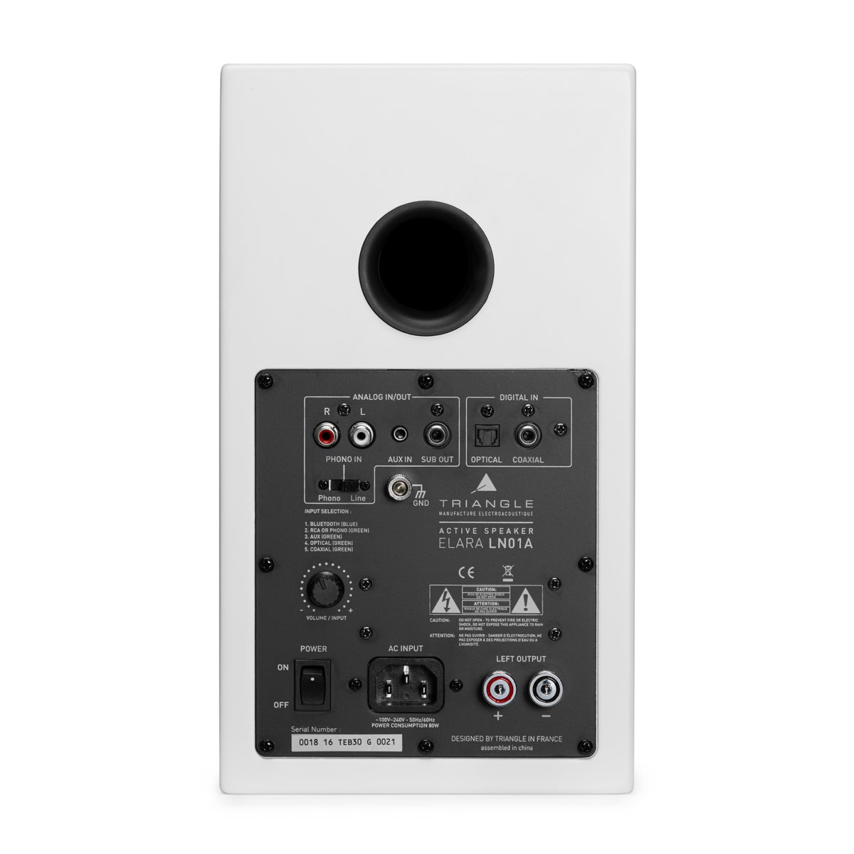 Triangle LN01A White - rear