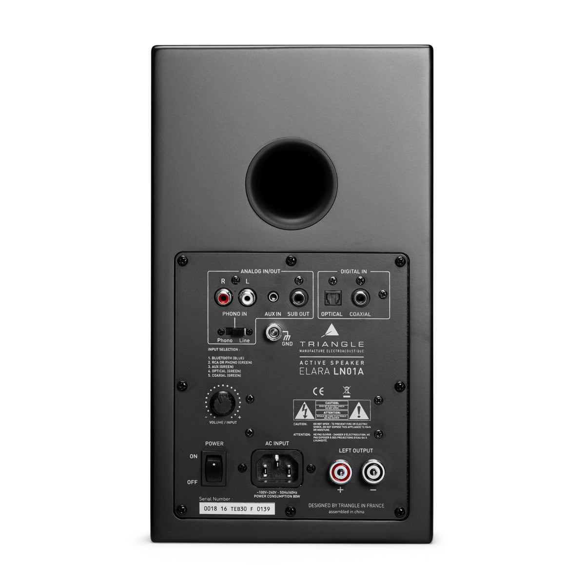 Triangle LN01A Black - rear