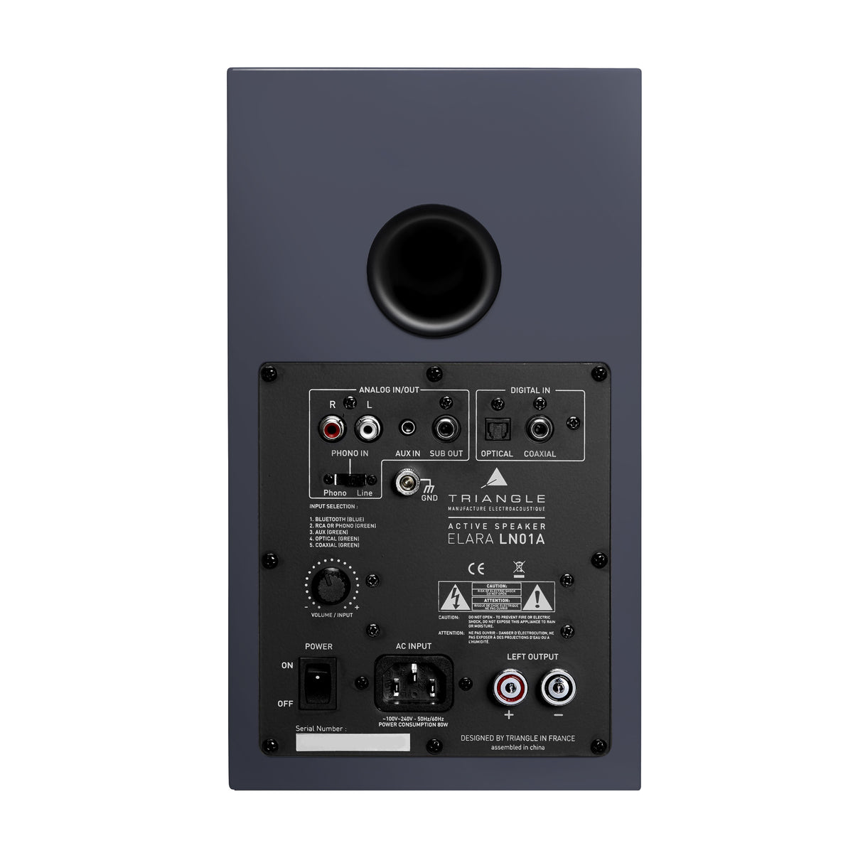 Triangle LN01A Abyss Blue - rear