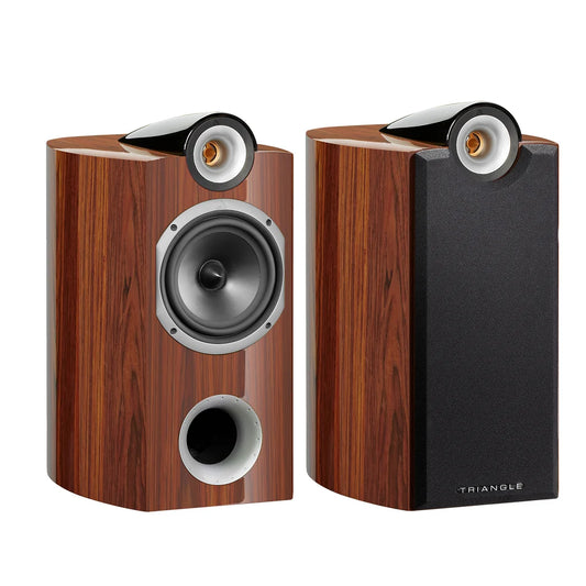 Triangle Signature Theta Hi-Fi Bookshelf Speakers Golden Oak (1 pair)