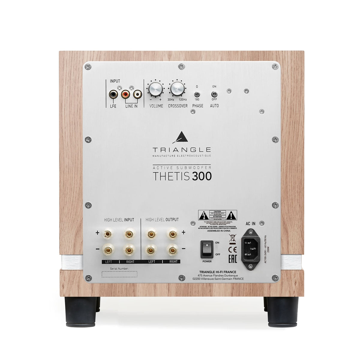 Triangle Thetis 300 Light Oak - angle