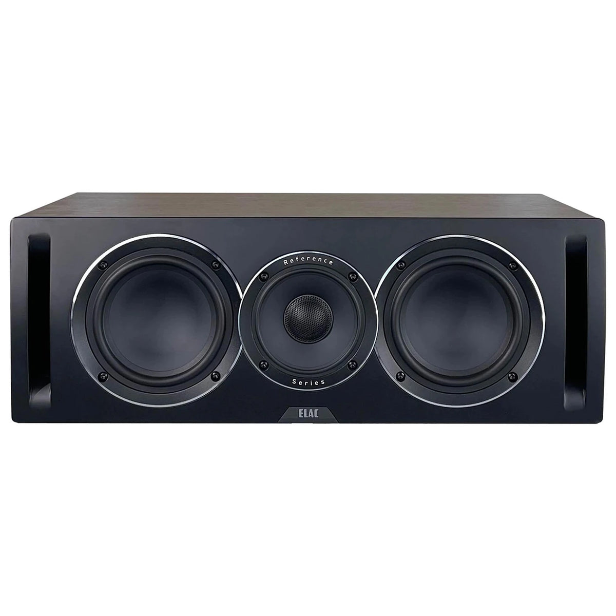 Elac Uni-Fi Reference UCR52 Center Channel Speaker - Satin Black, Walnut Sides