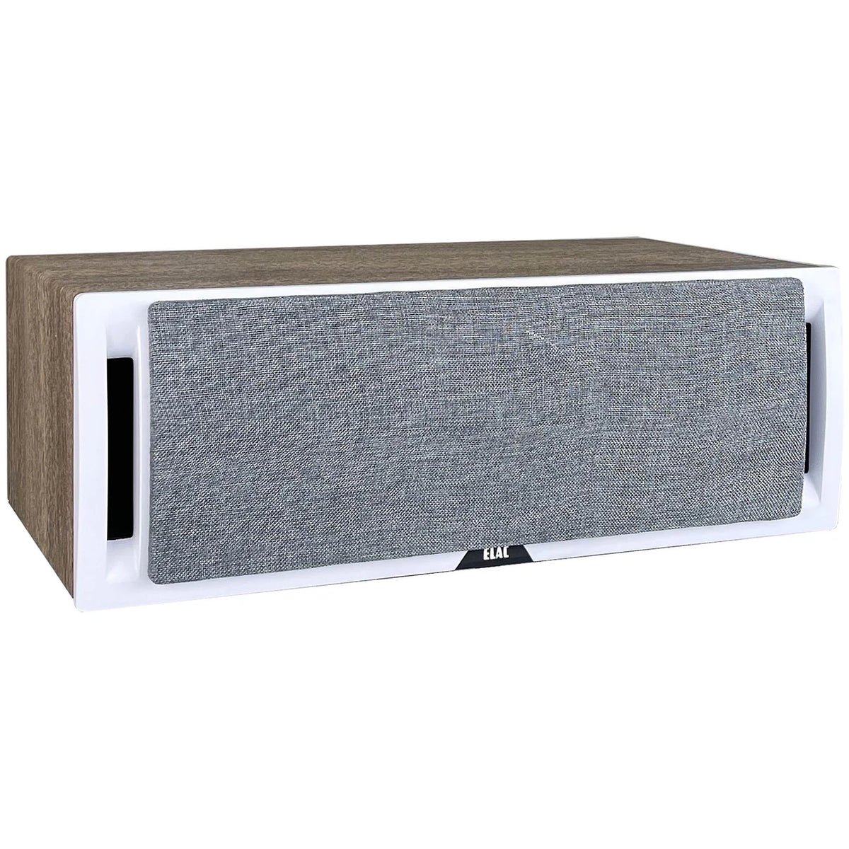 Elac Uni-Fi Reference UCR52 Center Channel Speaker - Satin White, Oak Sides