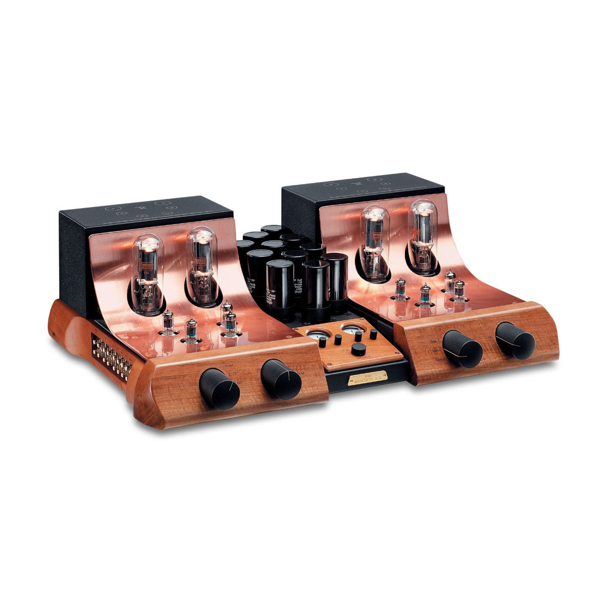 Unison Research Absolute 845 SE Dual Mono Stereo Integrated Valve Amplifier Cherry