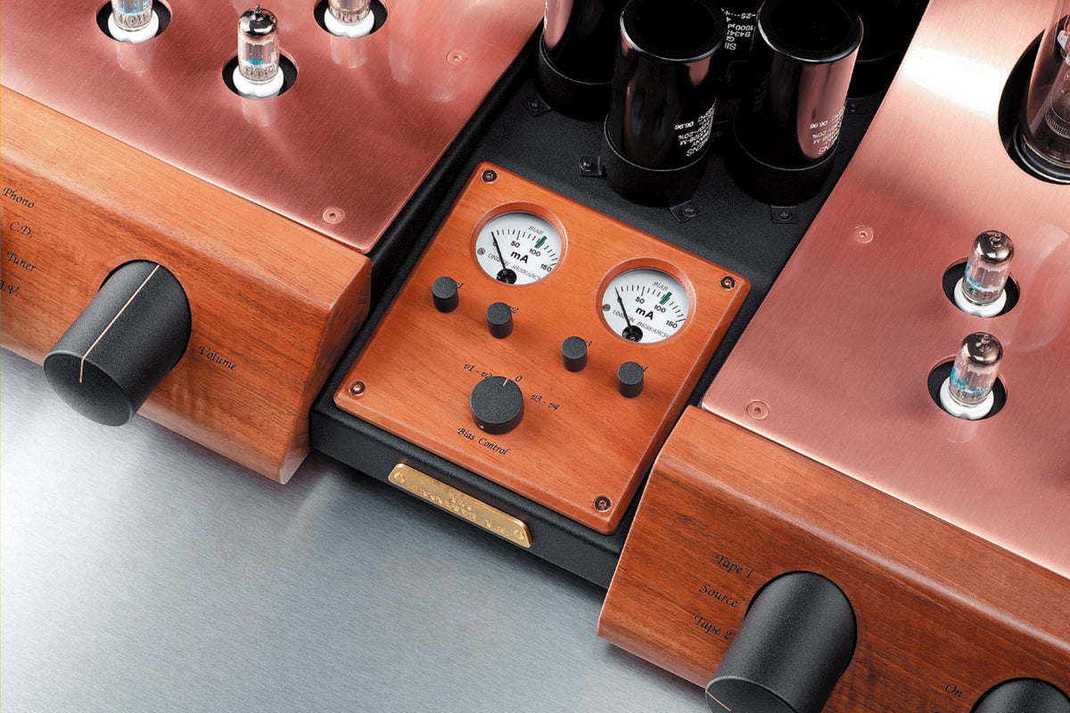 Unison Research Absolute 845 SE Dual Mono Stereo Integrated Valve Amplifier Cherry