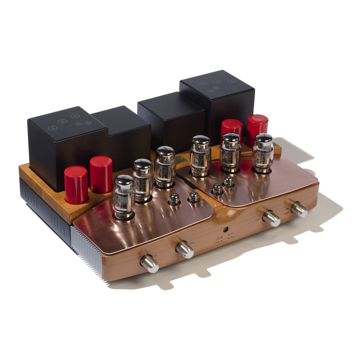 Unison Research Performance Anniversary Dual Mono Stereo Integrated Valve Amplifier Cherry