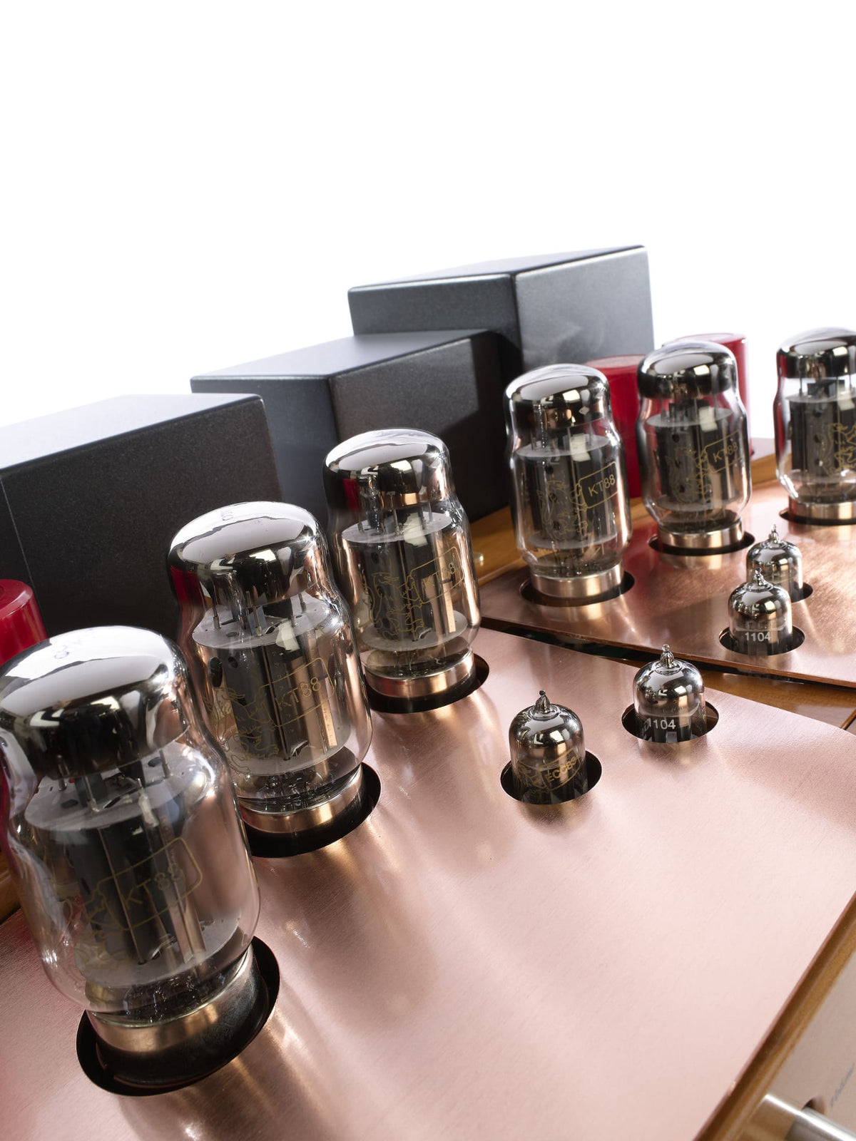 Unison Research Performance Anniversary Dual Mono Stereo Integrated Valve Amplifier Cherry