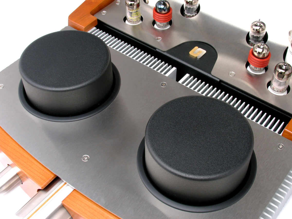 Unison Research Reference Pre Dual Mono Valve Preamplifier Cherry