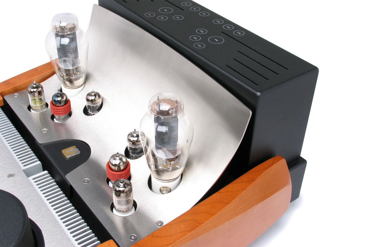 Unison Research Reference Pre Dual Mono Valve Preamplifier Cherry