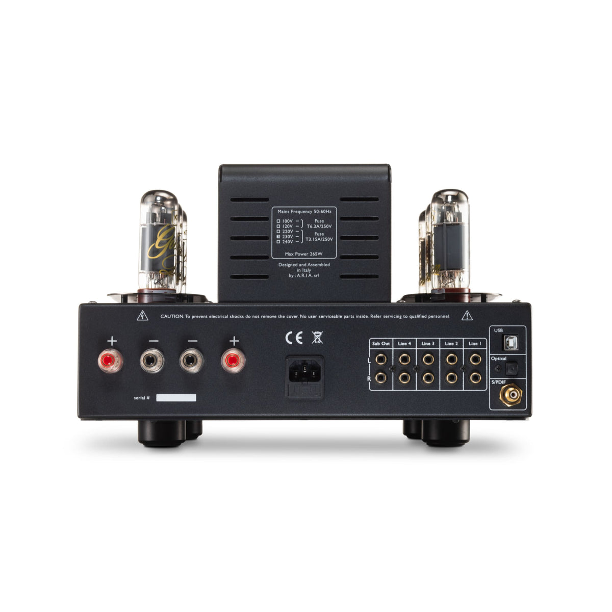 Unison Research S6 Black Edition Integrated Valve Amplifier