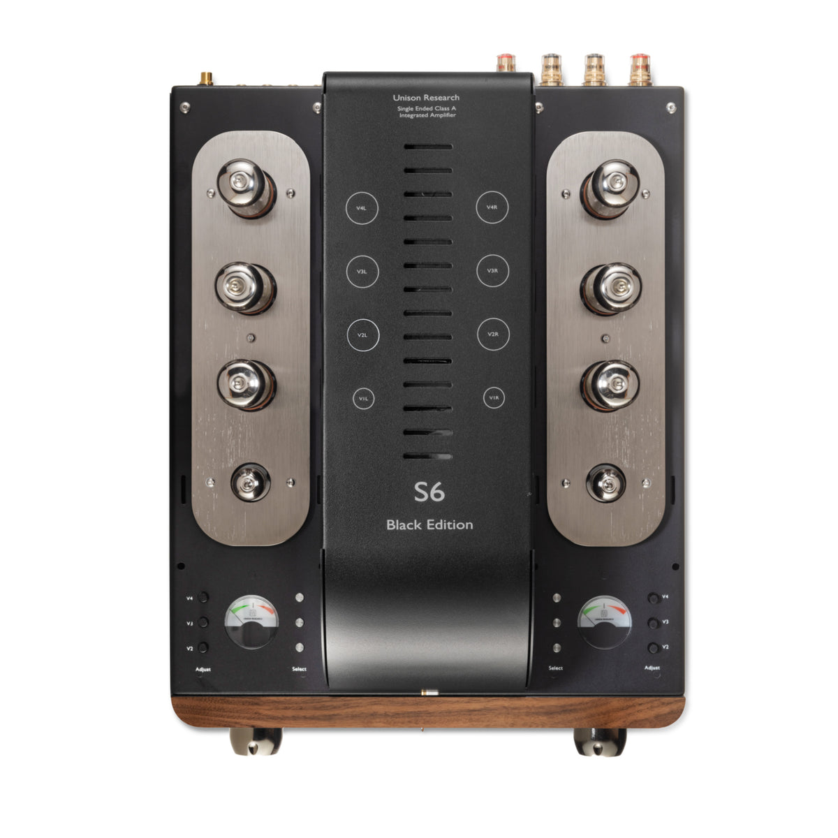 Unison Research S6 Black Edition Integrated Valve Amplifier Walnut