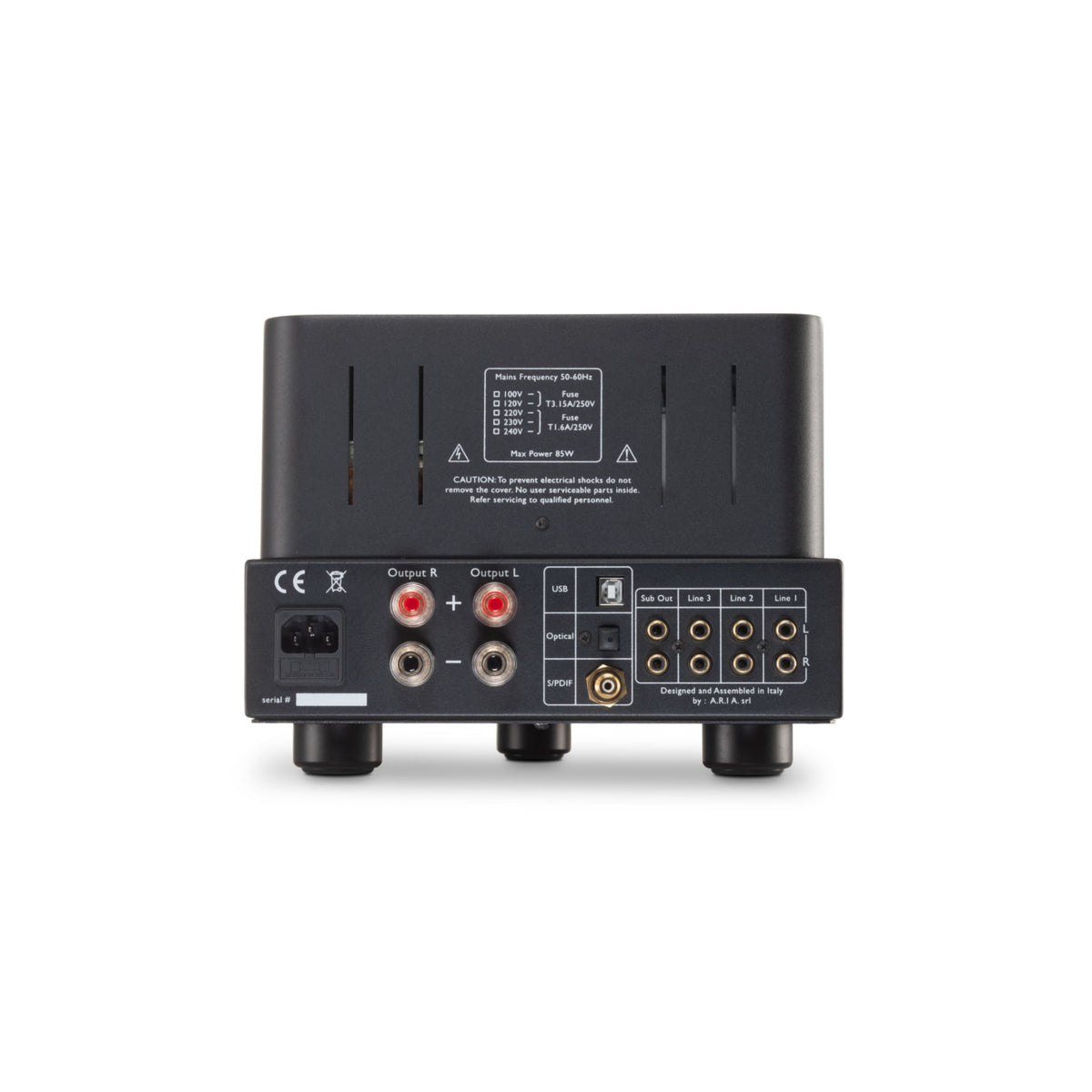 Unison Research Simply Italy Black Edition Integrated Valve Amplifier