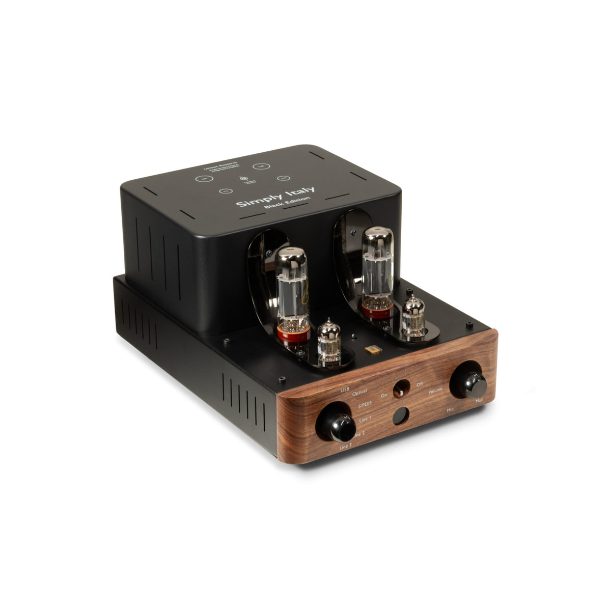 Unison Research Simply Italy Black Edition Integrated Valve Amplifier Walnut