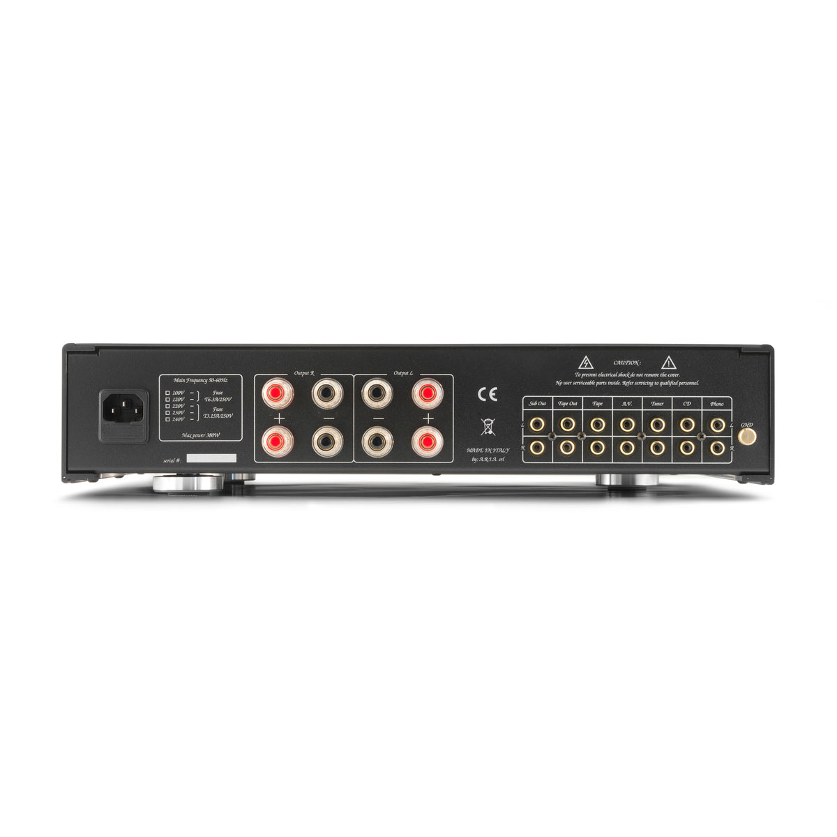 Unison Research Unico Nuovo Hybrid Integrated Amplifier Silver