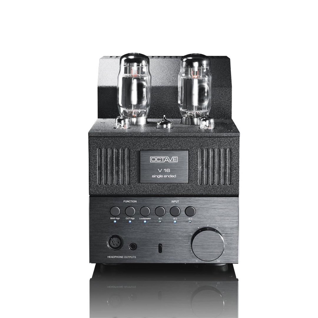 Octave V 16 Single Ended Tube Integrated Amplifier Metallic Black